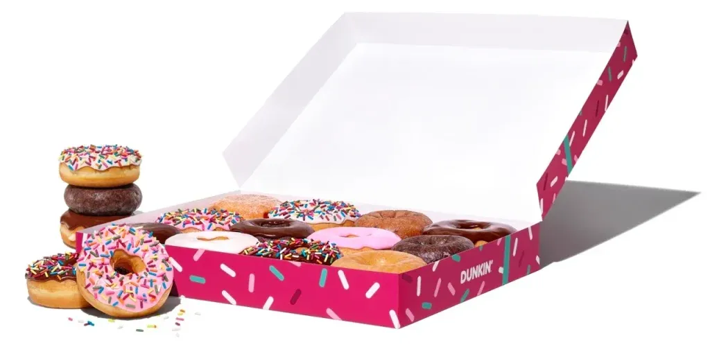 Dunkin Donuts Speisekarte