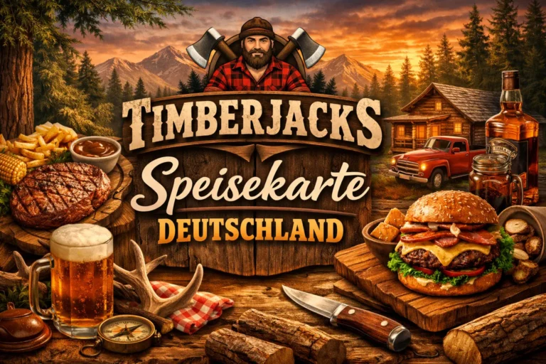 Timberjacks Speisekarte Preise Deutschland