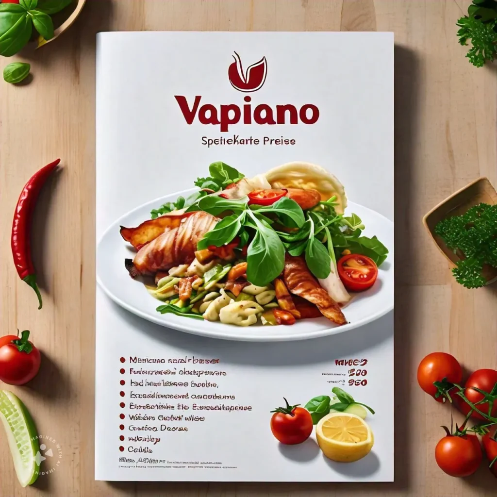Vapiano Speisekarte Preise